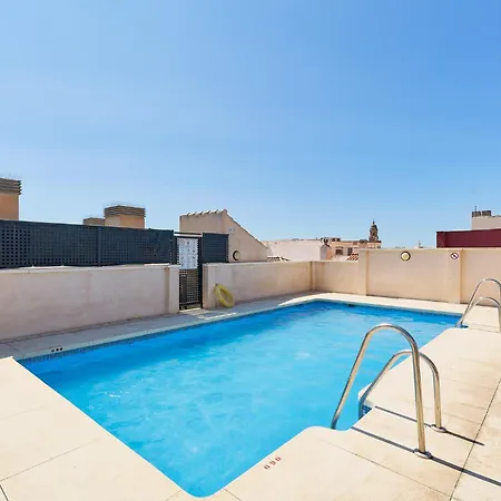 Appartement Smart Loft With Pool & Garage Jinetes à Málaga Extérieur photo